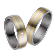 Titanium wedding ring Nr. 10-50532/Y